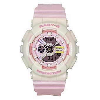 Casio Baby-G Analog Digital Resin Strap Pink Dial Quarz BA-110PD-4A 100M Damenuhr