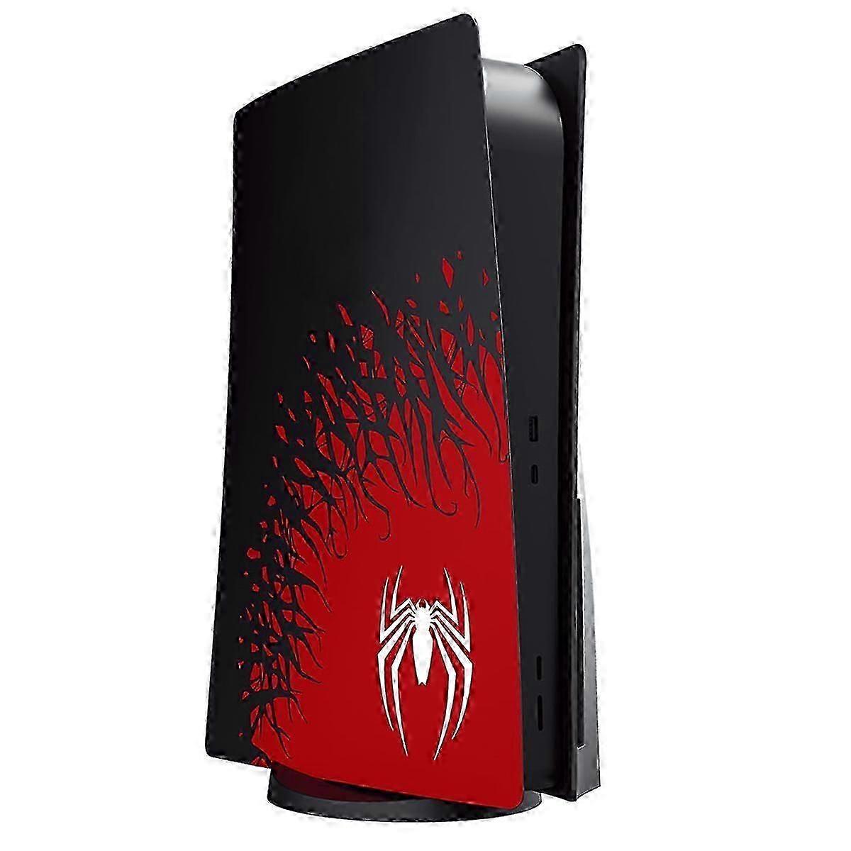 Replacement Hard Faceplate Protective Cover Shell for PS5 Console - Spider Design 26-27