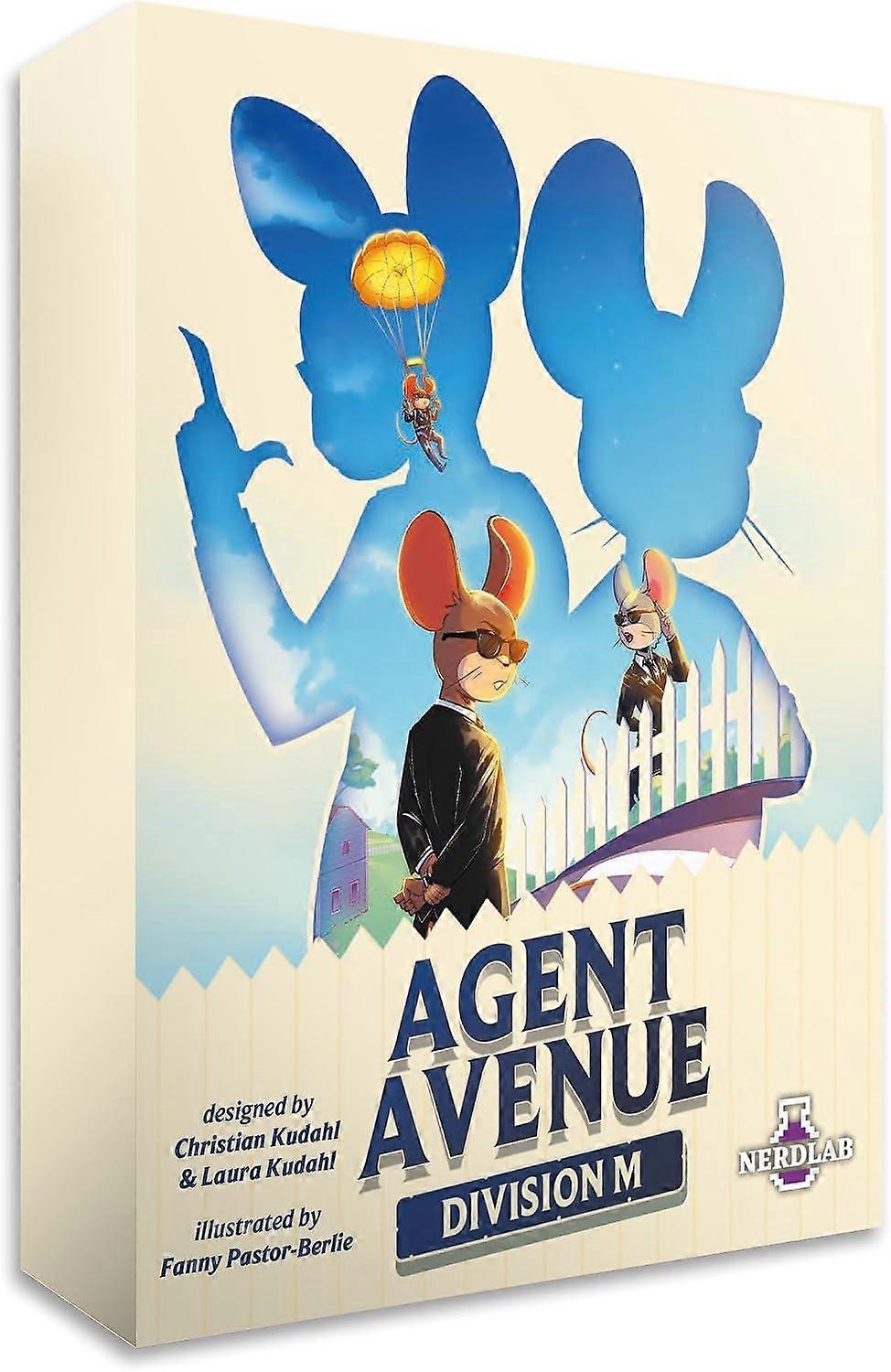 Agent Avenue Division M Expansion Board Game