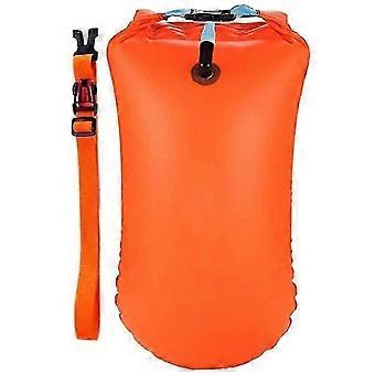 New High Visibility Adult Swimming Buoy For Open Water, Inflatable Safety Lifebuoy For Swimming, Triathlon, Snorkelers