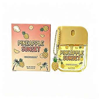 Portable Coconut Scent Body Spray for Women, 30ml LongLasting Refreshing Body & Hair Mist, Mini  Bottle with Cute Coconut Pendant Hook, Ideal Holiday 