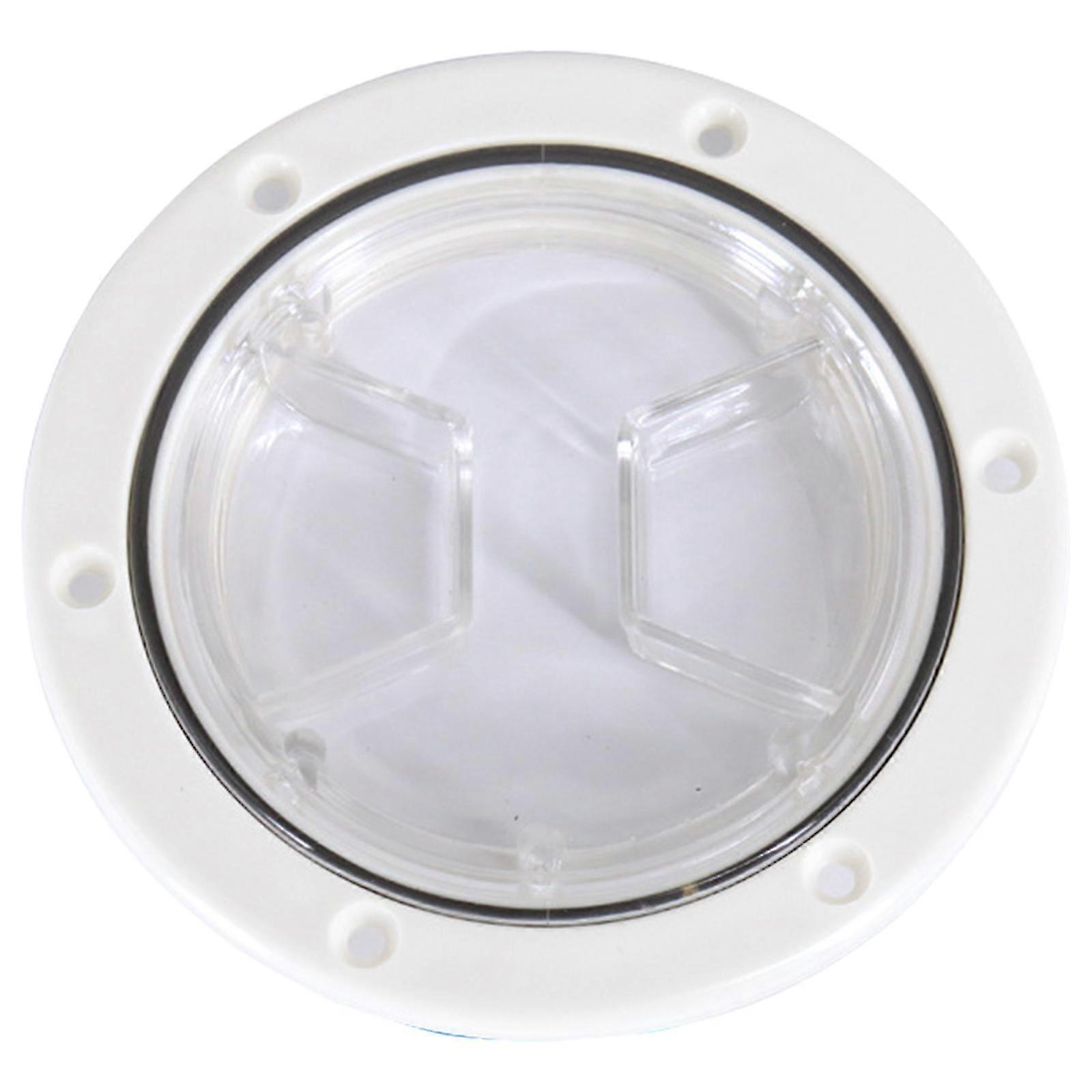 Round ABS Inspection Cover Transparent