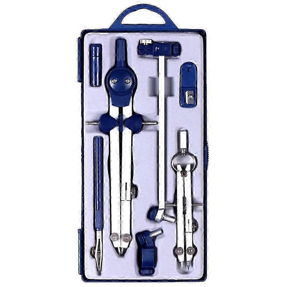 9Pc Drafting Compass compatible with Geometry Set Tool Compass Drawing Tool compatible with Geometry compatible with Drafting, Math, Dr