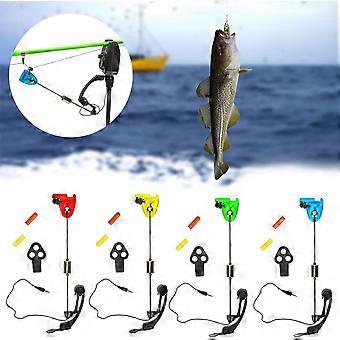 Indicadores de picada de peces, osciladores de pesca, cadena de aparejos de pesca, indicadores de alerta sonora de picada de peces, varilla luminosa