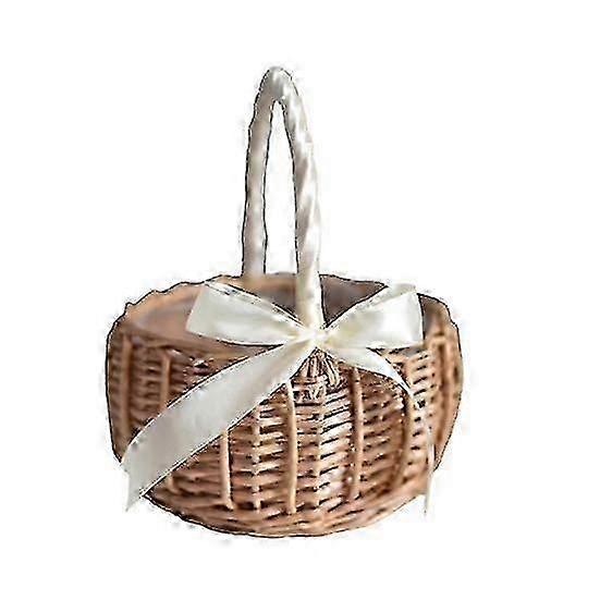 Lightweight Woven Basket Natural Durable