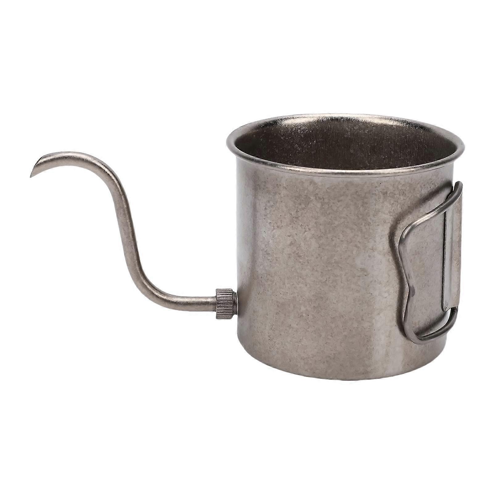 Multi functional Hand Drip Coffee Maker with Lid Portable Foldable Pour Over Camping Kettle