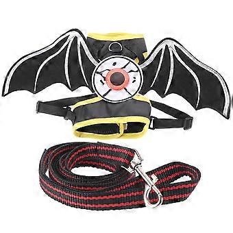 Cat Collar Cat Harness for Pet 1Set Halloween Leash Kit
