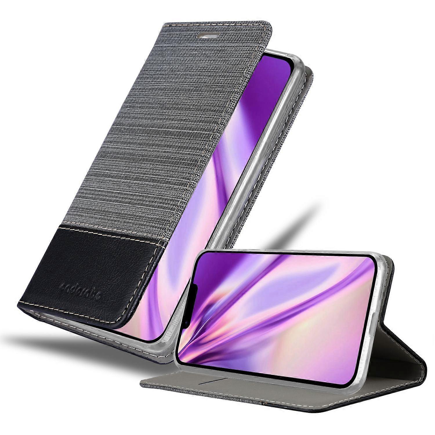 Case compatible with iPhone 14 - protective case in jeans look and stand function