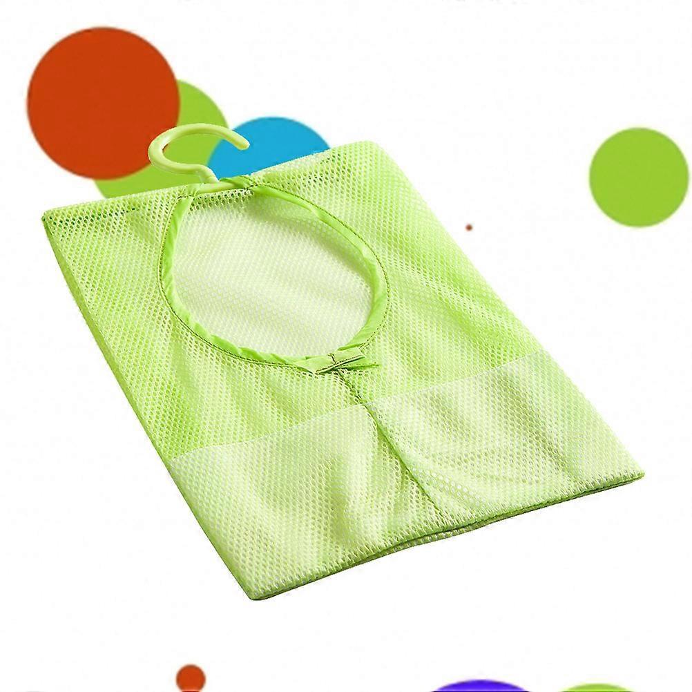 Green Mesh Clothespin Bag 2 Pack