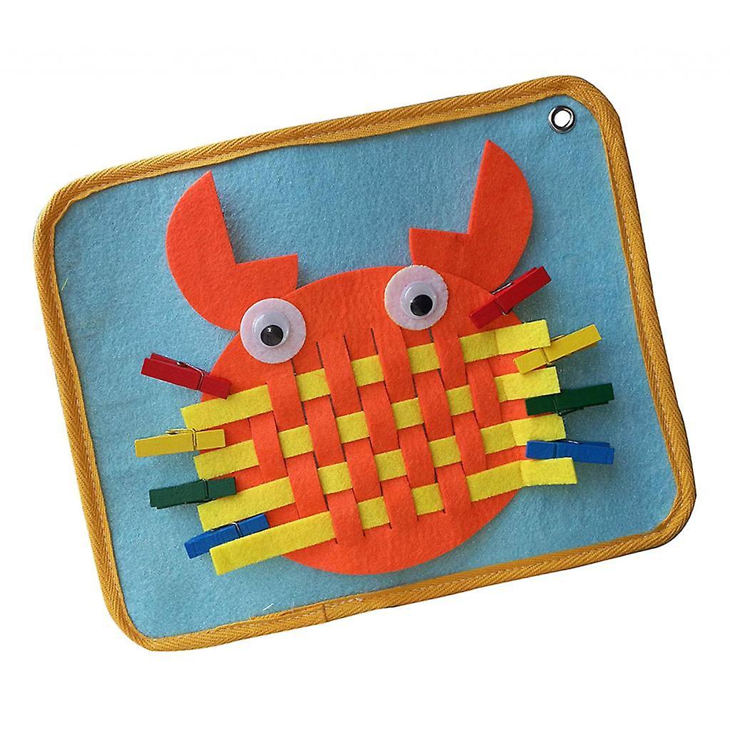 Kids hand Weaving Educational craft Toy
