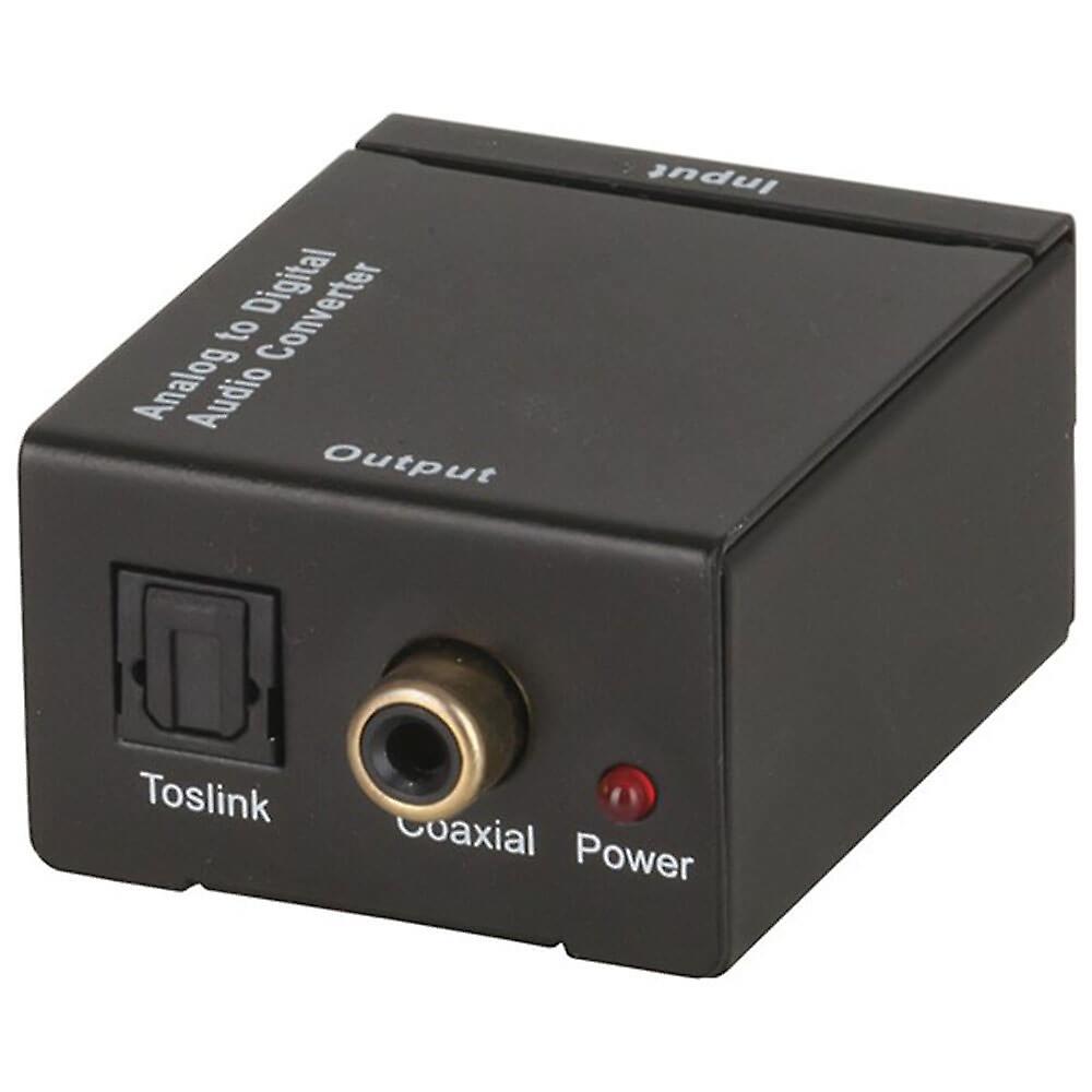 High Quality Sampling Rate Converter Aud Analog-Digital L+R RCA-Coax/Tos 5VDC