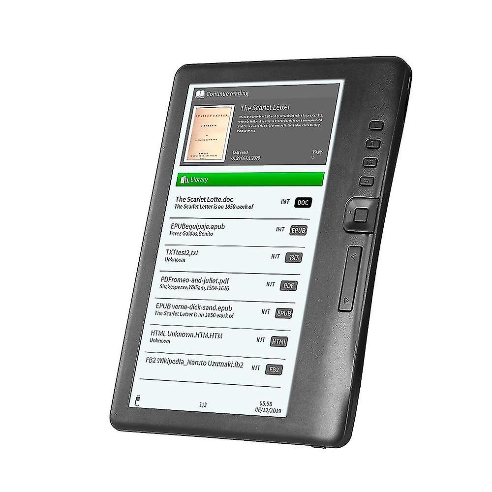 Tragbare E-Book Reader 8gb 7inch Multifunktions E-Reader Hintergrundbeleuchtung Farbe Lcd