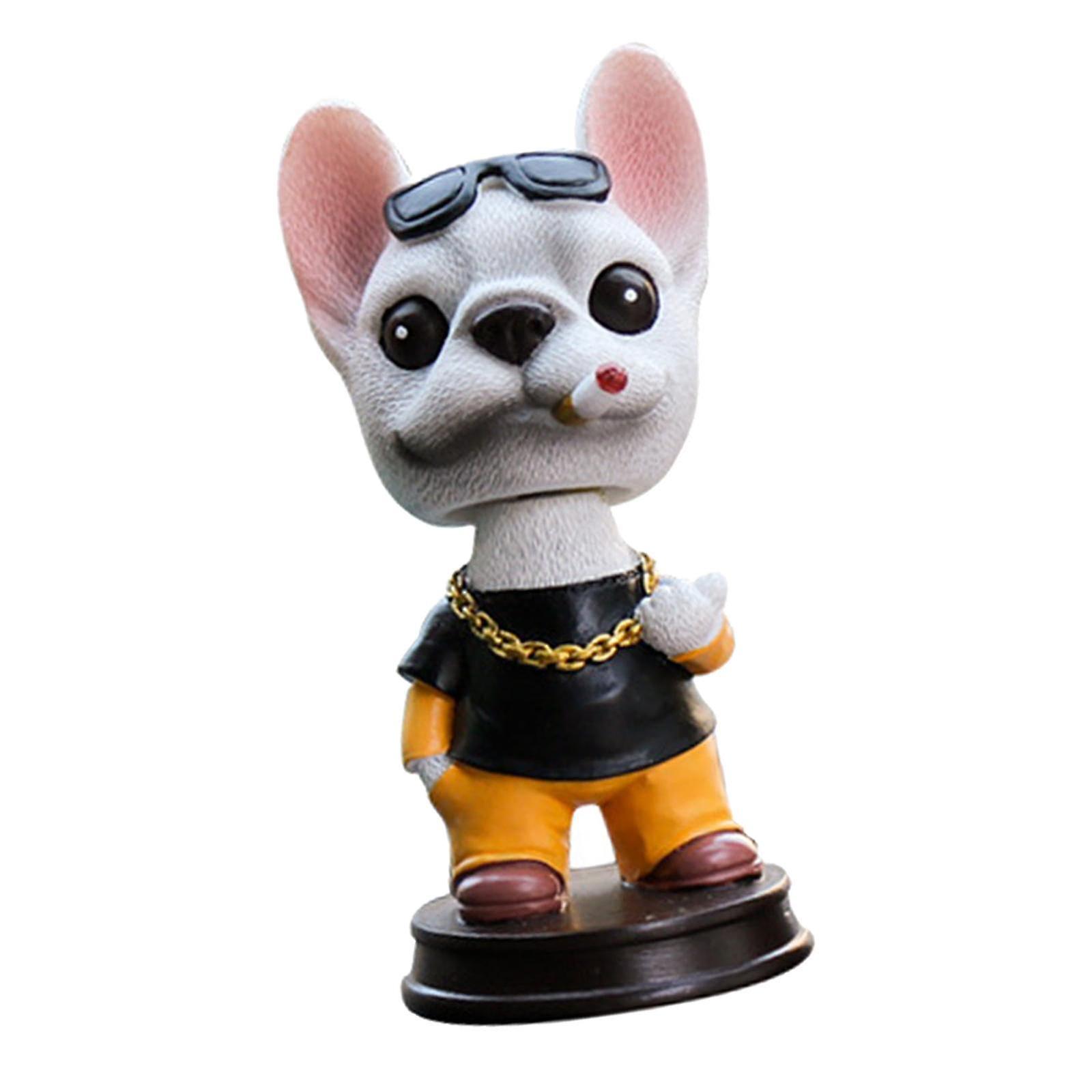 Mini Shaking Head Nodding Dog Dashboard Ornaments