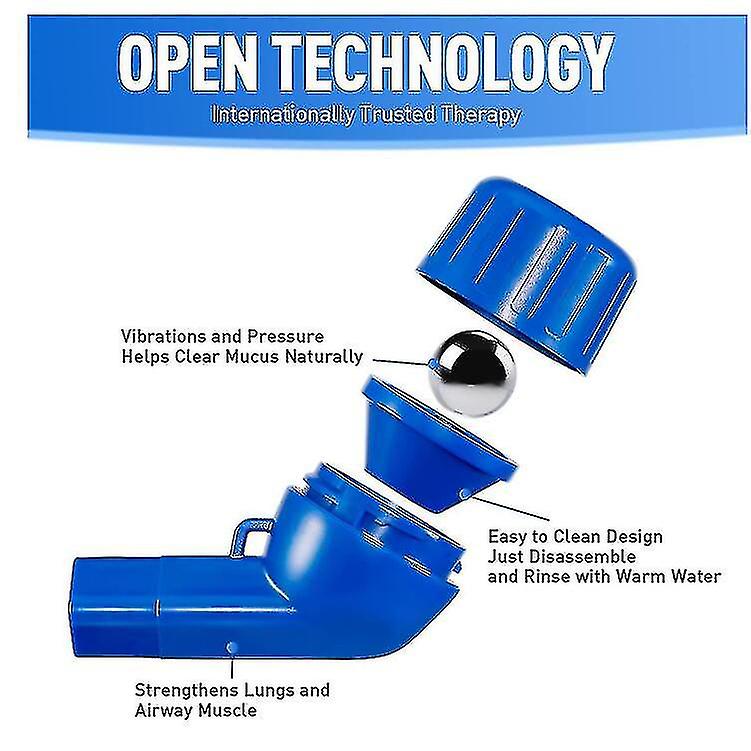 Lung Exerciser & Mucus Remover - Naturally Clear Mucus With The Breathing Exerciser Device
