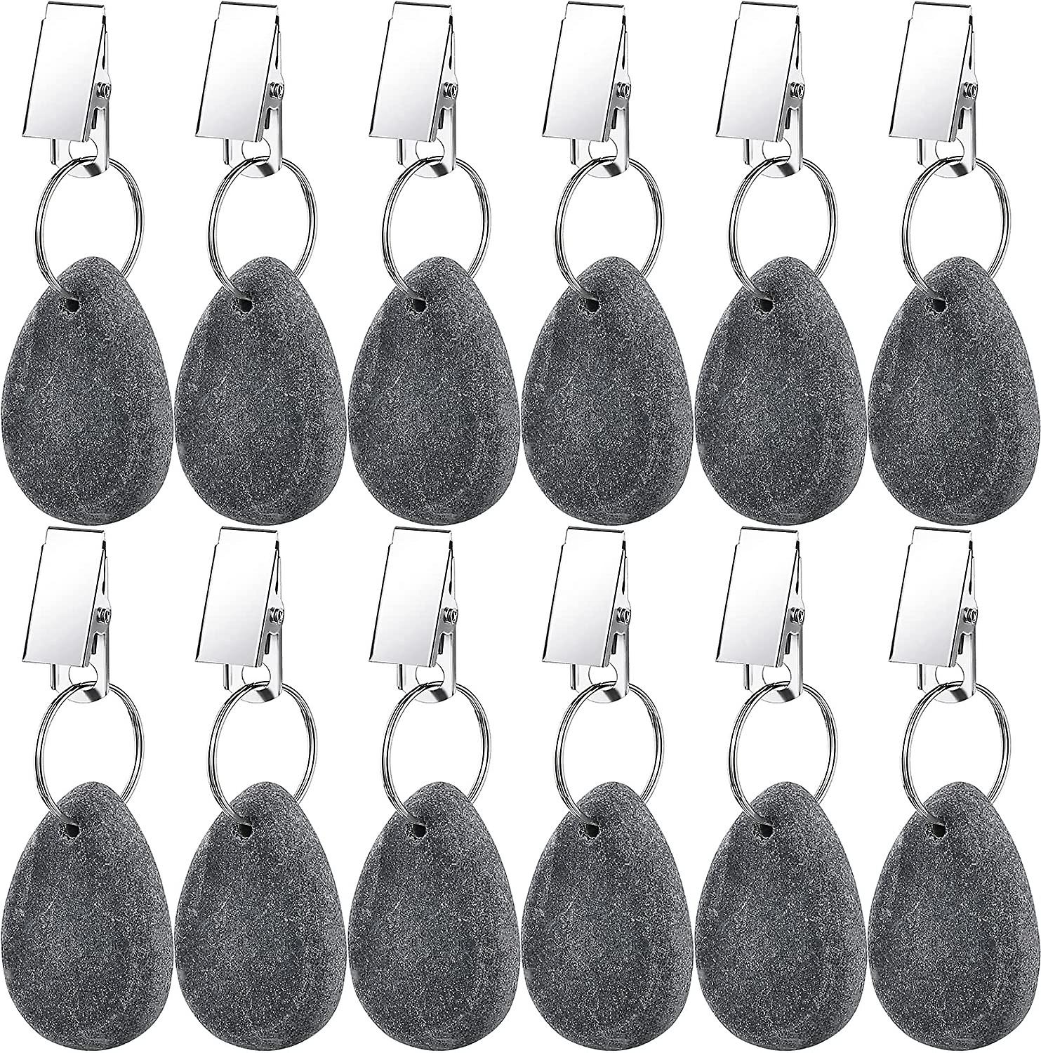 12 Pcs Tablecloth Weights Tablecloth Pendant Teardrop Shape Table Cove