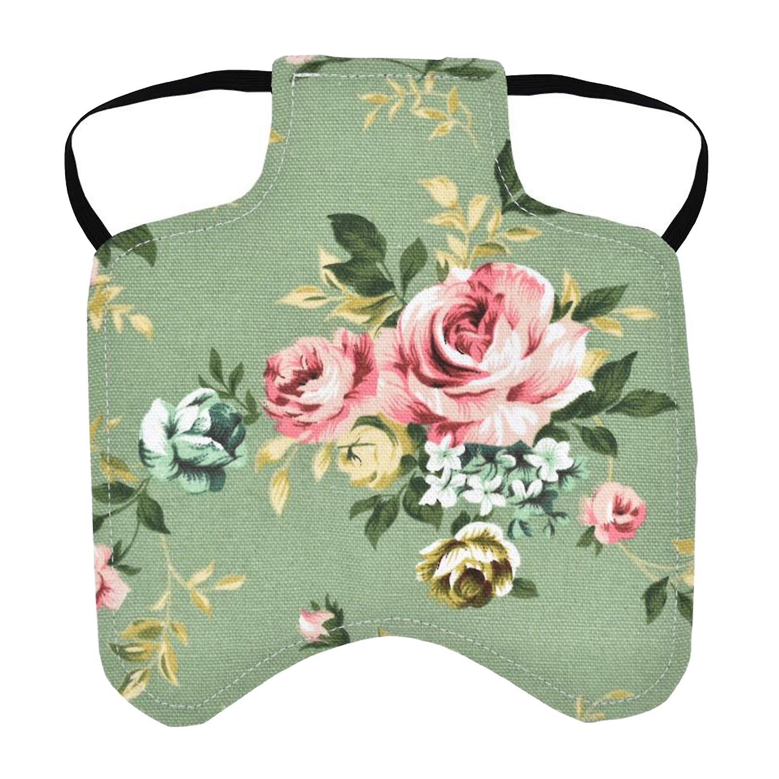 Standard Chicken Jackets Hen Apron Single Strap Chicken Apron Back Protector Flower