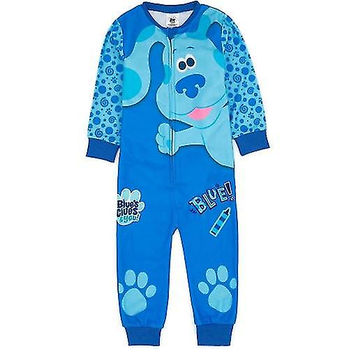 Blue's Clues & You! Childrens/Kids Fleece Sleepsuit