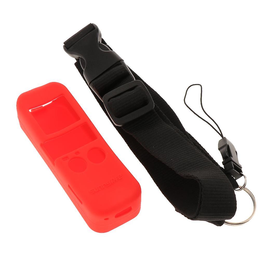 Silicone Case Housing Protector for DJI   Pocket Stabilizer Blue White