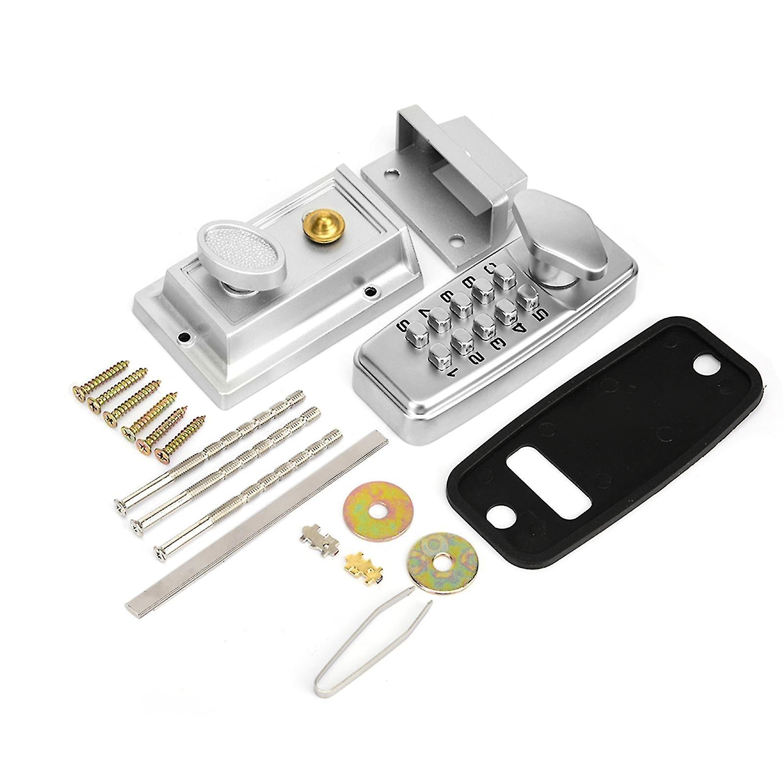 2 - 4 Digits Mini Mechanical Code Lock Cabinet Indoor Outdoor Door Password Security Coded Lock