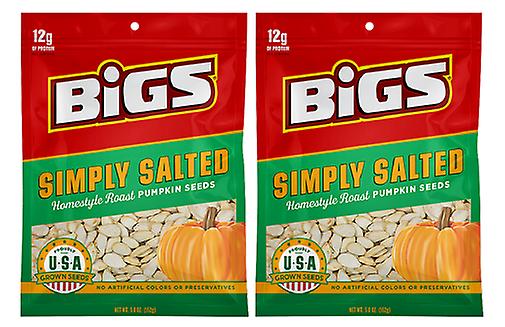 Bigs Simply Salted Homestyle Roast Kürbiskerne 2er Pack