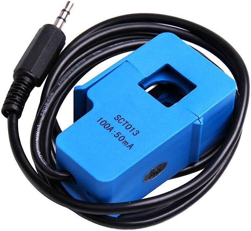 100a Sct-013-000 Non-intrusive Sensor Split Core Ac Current Transformer1pcs-blue