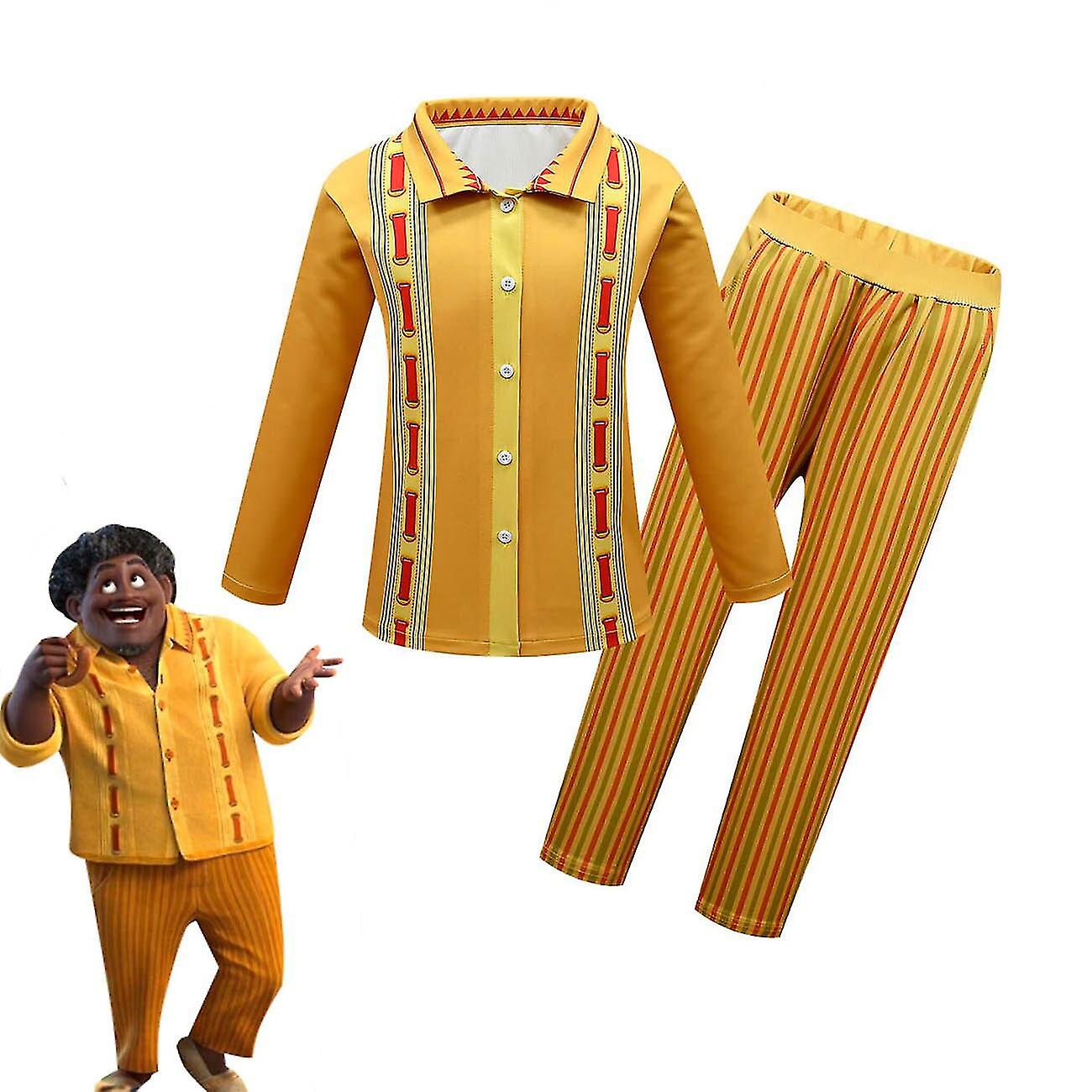 مجموعات ملابس الاطفال الأولاد Encanto الربيع الخريف الملابس طويلة الأكمام تي شيرت والسراويل 2 قطع مجموعات حفلة عيد ميلاد ازياء تأثيري