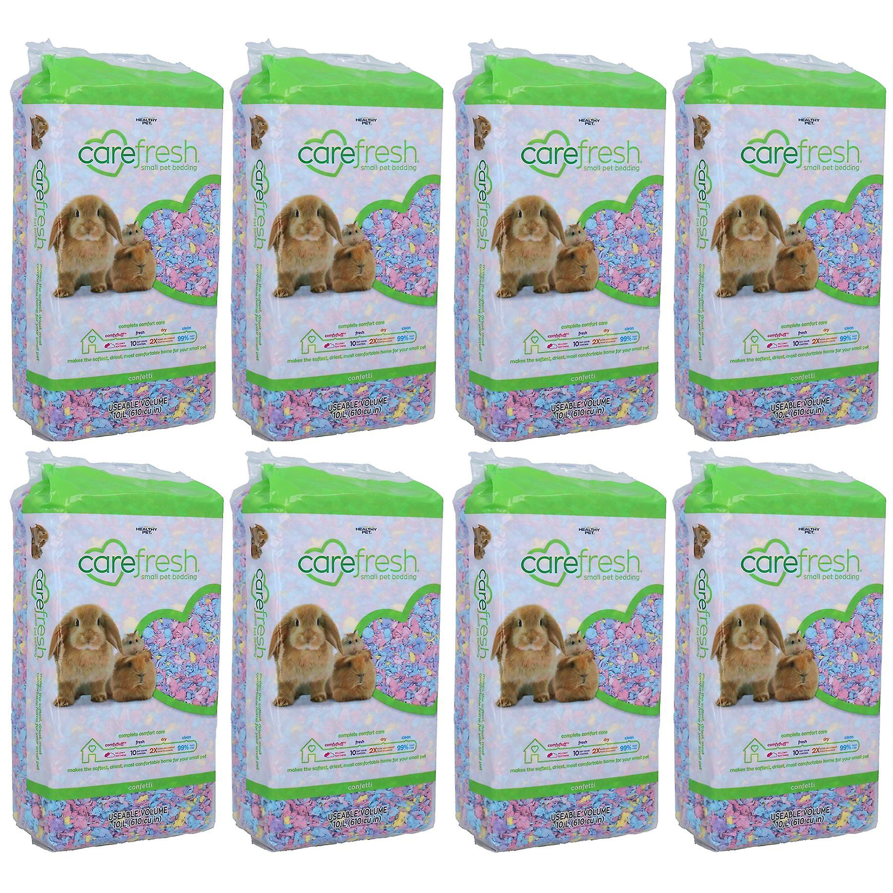 8pk Confetti 10L Quality Small Animal Bedding 99% Dust Free