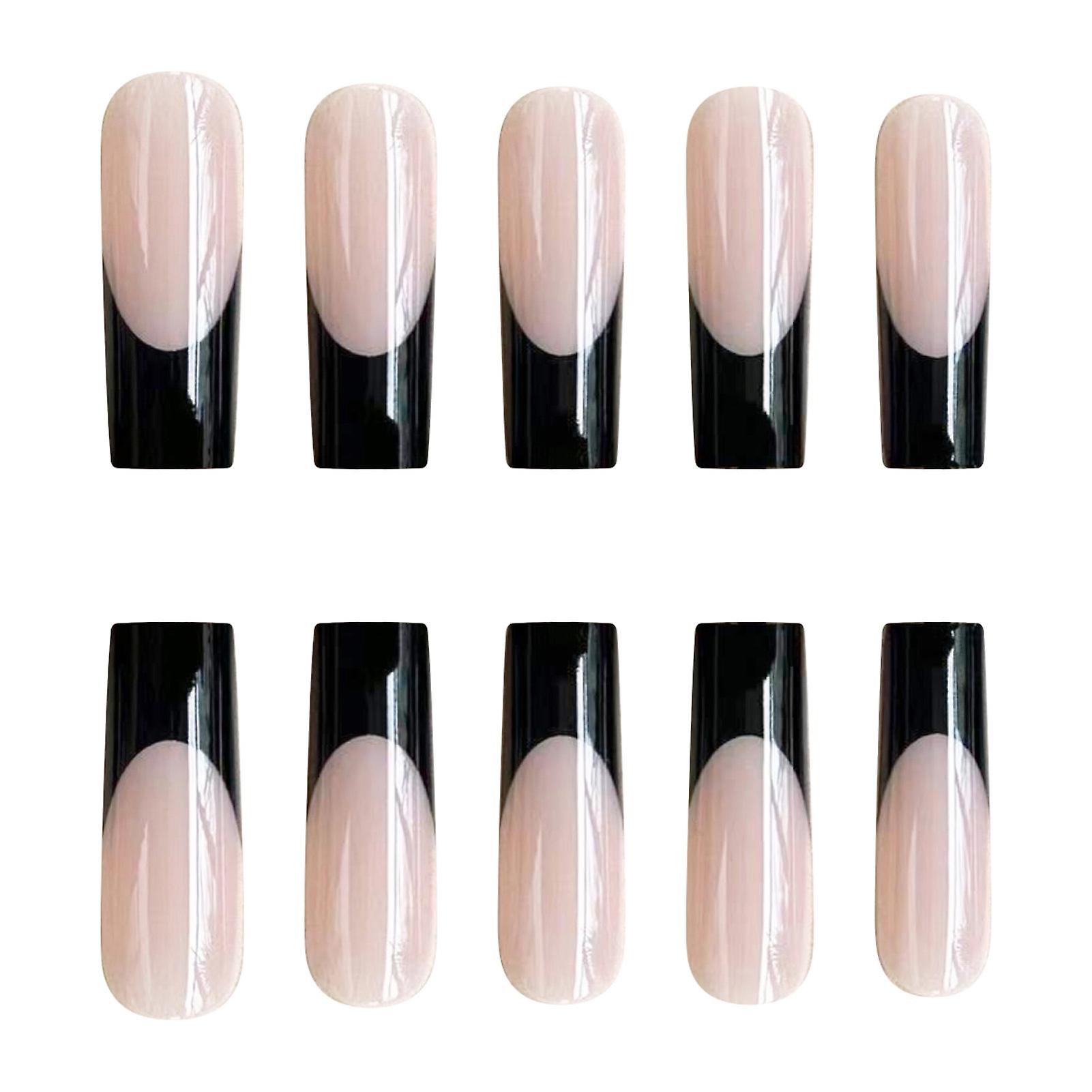 Nude Pink Long Square False Nails Super Long False Nails Nude Rectangle Nail Tips