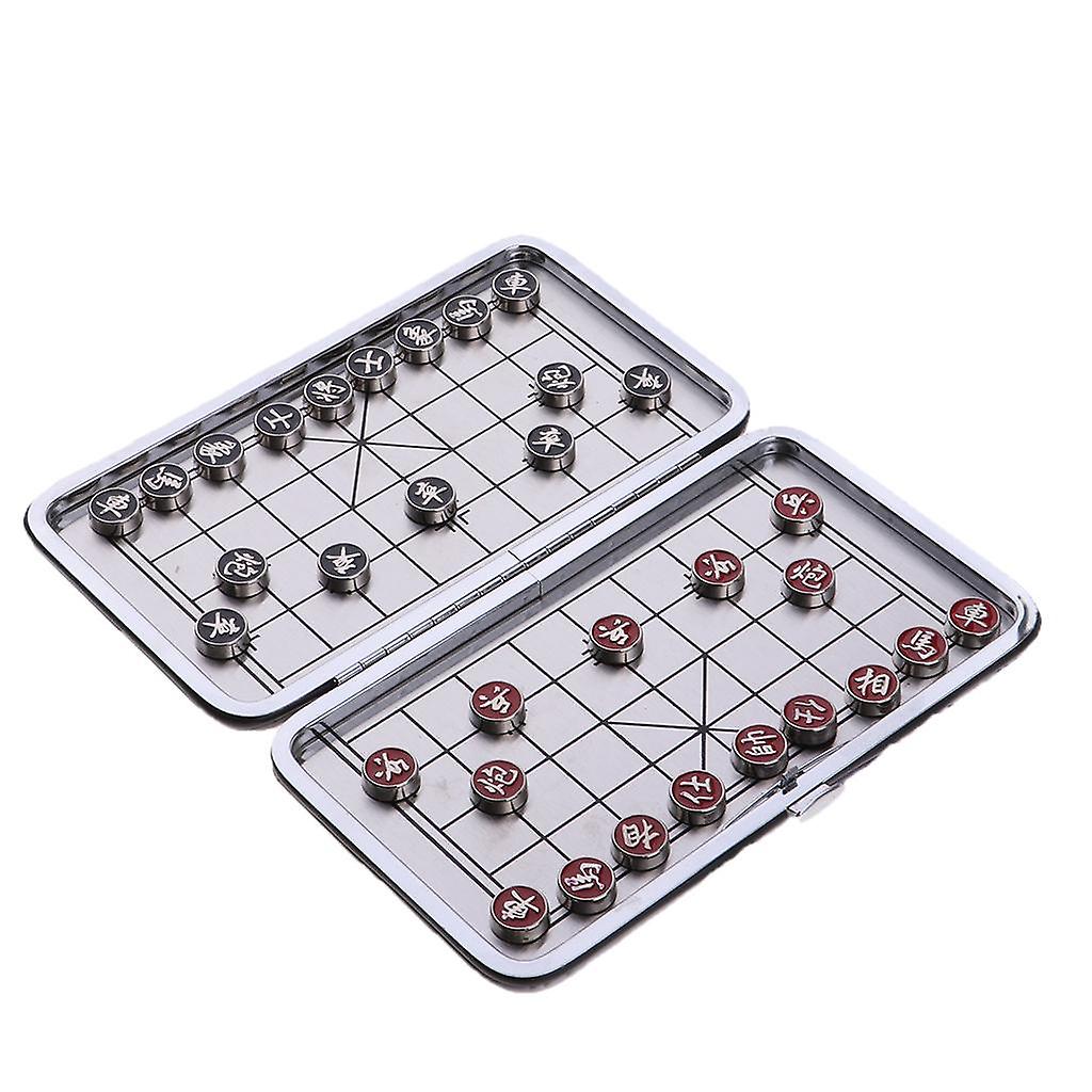 Magnetic Chinese Chess Portable Folding Chess Chessboard Game Chess 1.6cm
