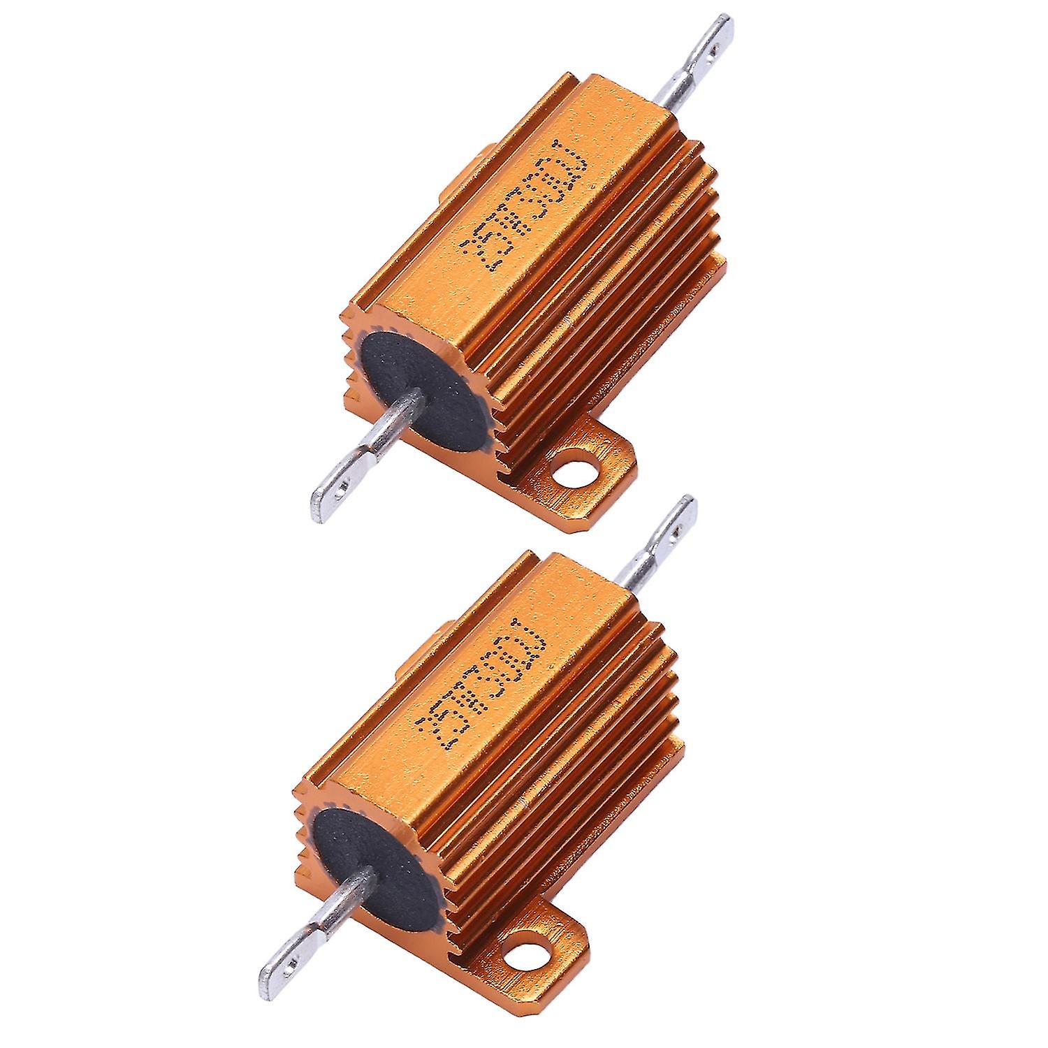 2 Stück plattierte Drähte 25W 30 Ohm 5%