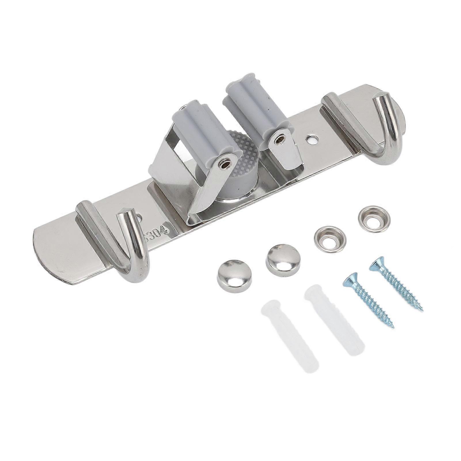 Mop Organizer, Wall Mounted, Bathroom and Kitchen Accessories