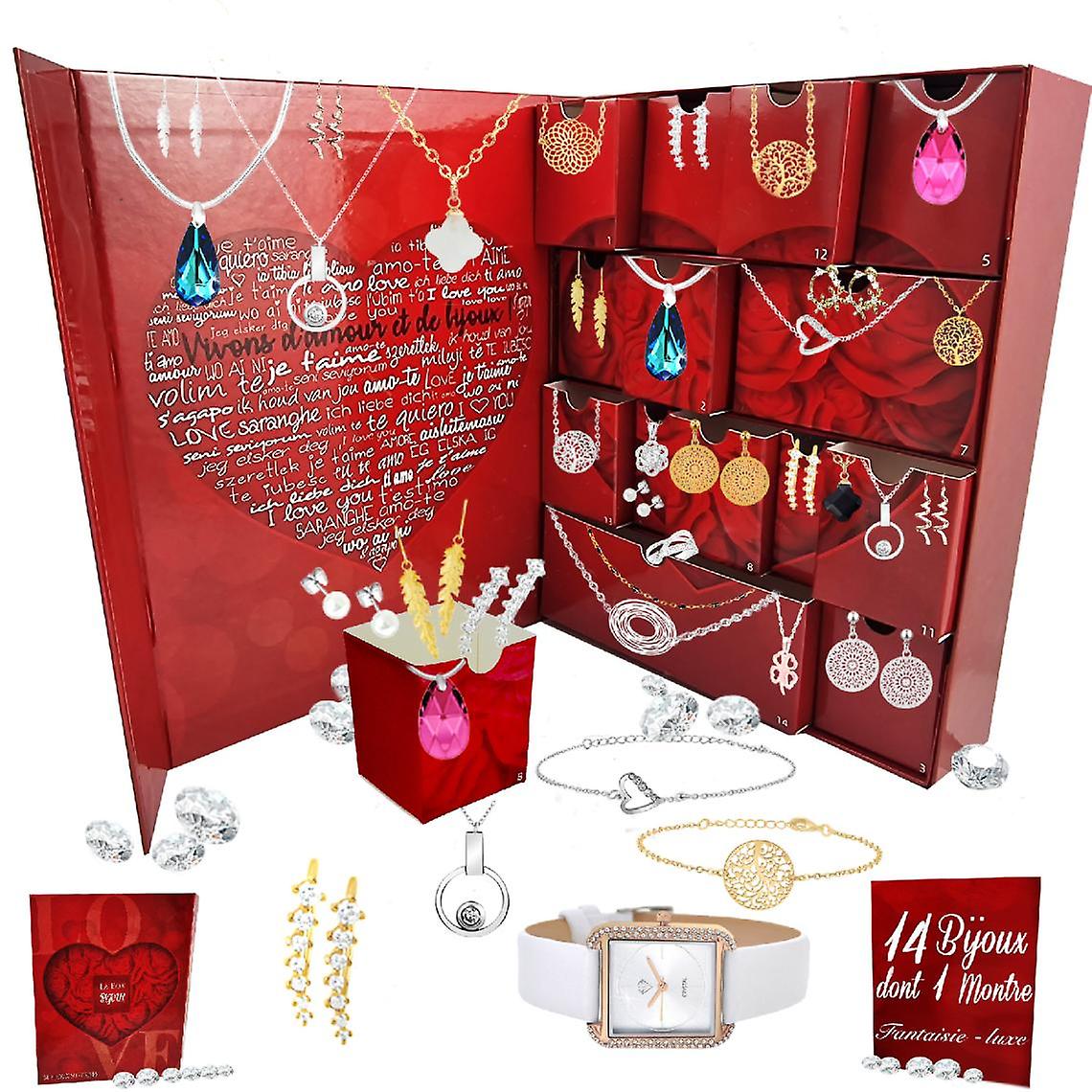 So Charm Advent Calendar - 13 joias e 1 relógio