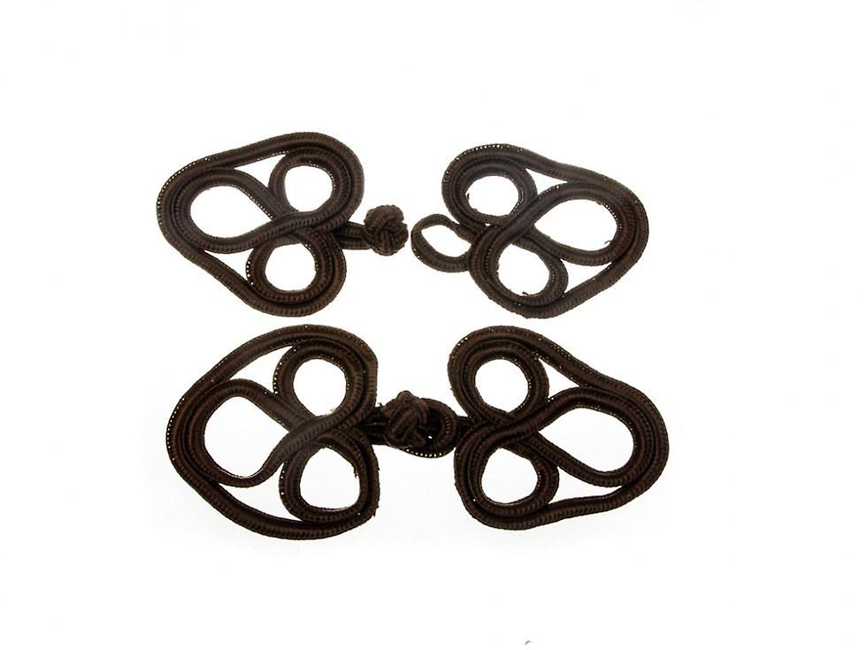 Stephanoise Frog Fasteners  Brown - each