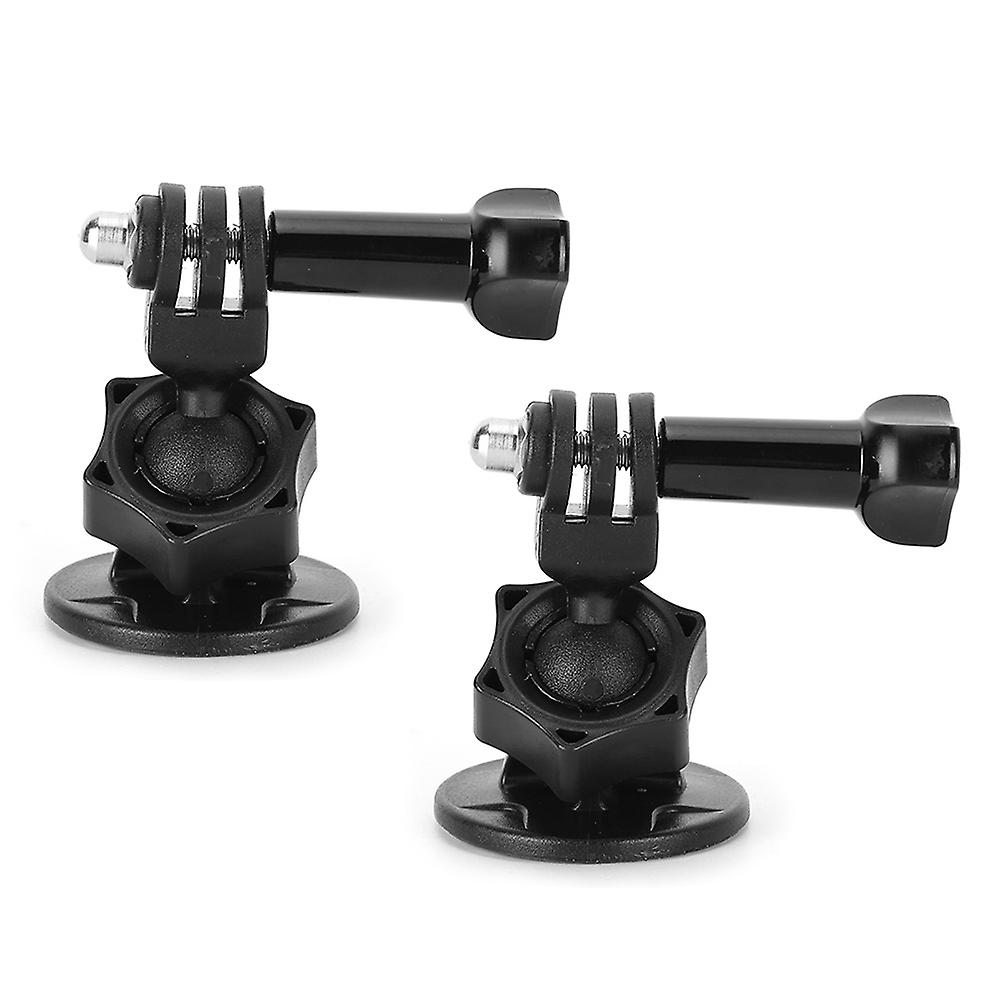 2PCS HD-H3011 Mini Car Bracket - 360° Adjustable, Durable Instrument Panel Holder