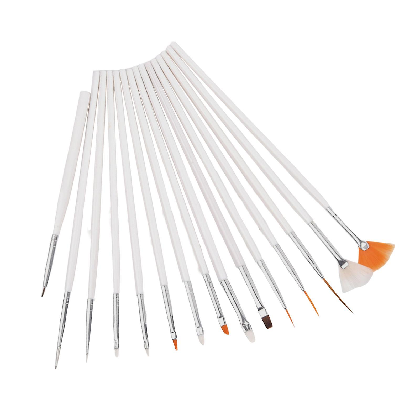 15 Pieces Clay Sculpting Brush Ceramic Hobby Tools for Carving Modelling
