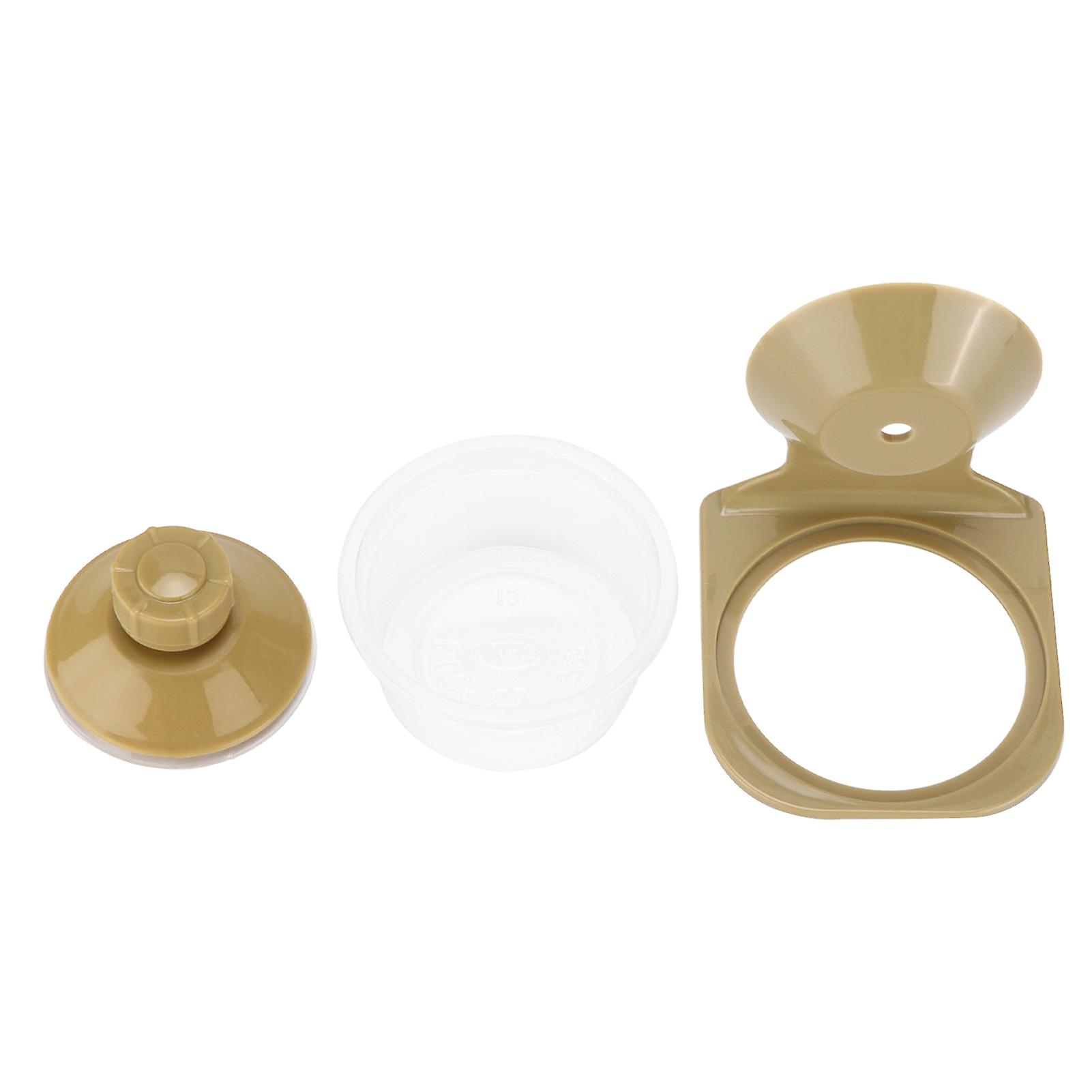 Hanging Food Bowl Single and Double Basins Drinking Water Type for Snakes Lizards Horned Frogs and Other Small ReptilesHanging Single Basin