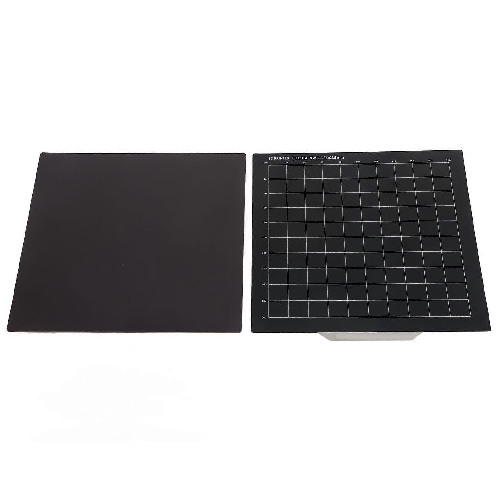 235x235mm PEI Sheet Double Sided Flexible Steel Plate Build Platform Print Bed for 3D Printer