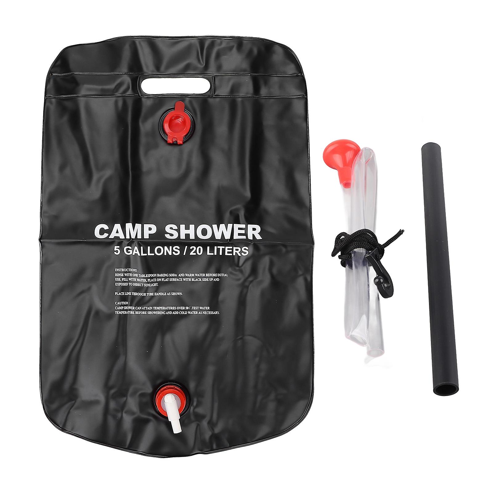 Solar Heating Camping Shower Bag Portable Camp Shower Bag PVC Climbing Summer Shower