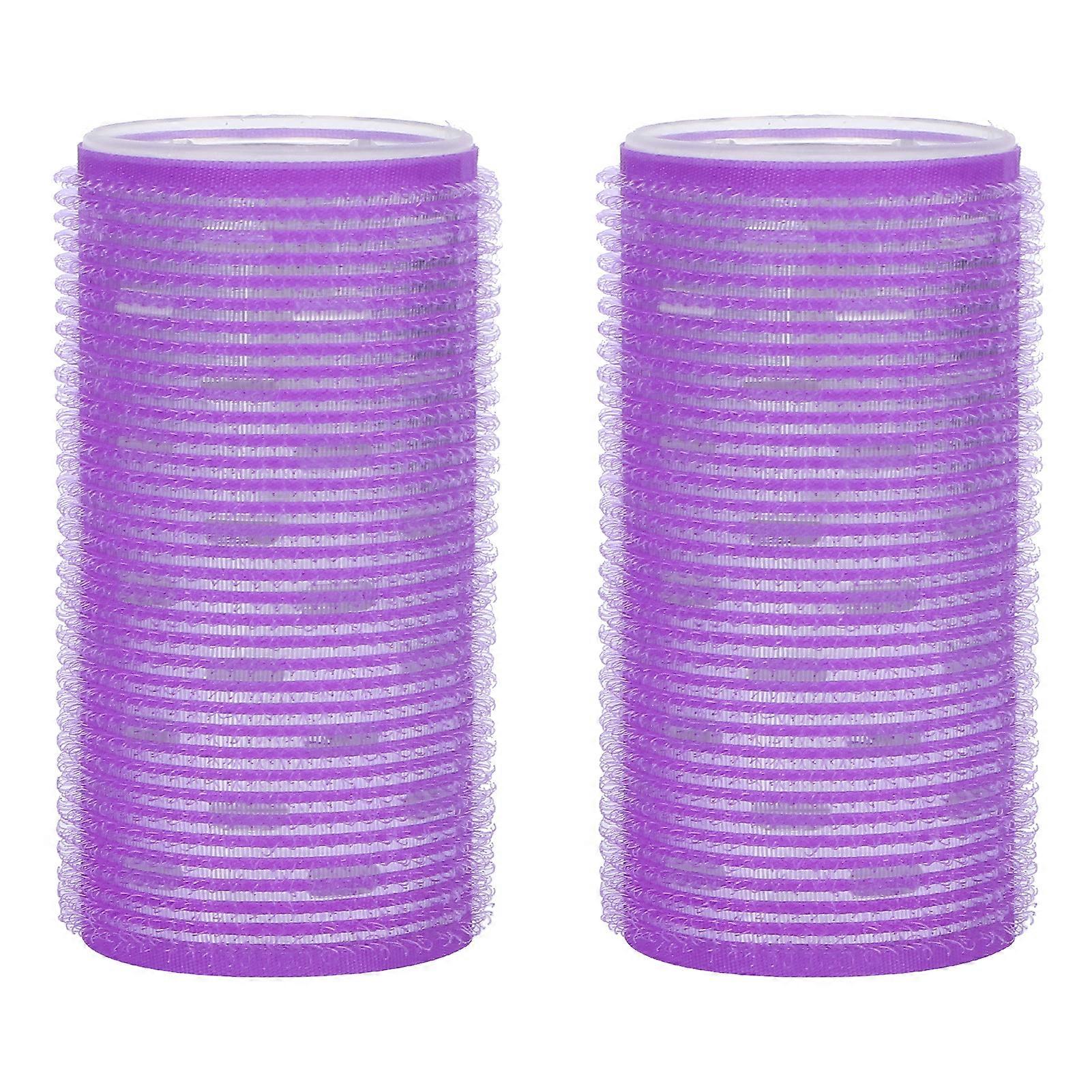 Lot de 2 bigoudis auto-agrippants pour cheveux bouclés