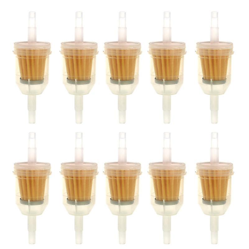 10pcs Gas Inline Fuel Filters