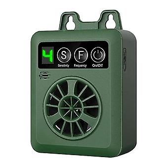 Anti Barking Device, Dog Barking Control Device, Rechargeable Ultrasonic Dog Bark Deterrent Pet Training Tool-green