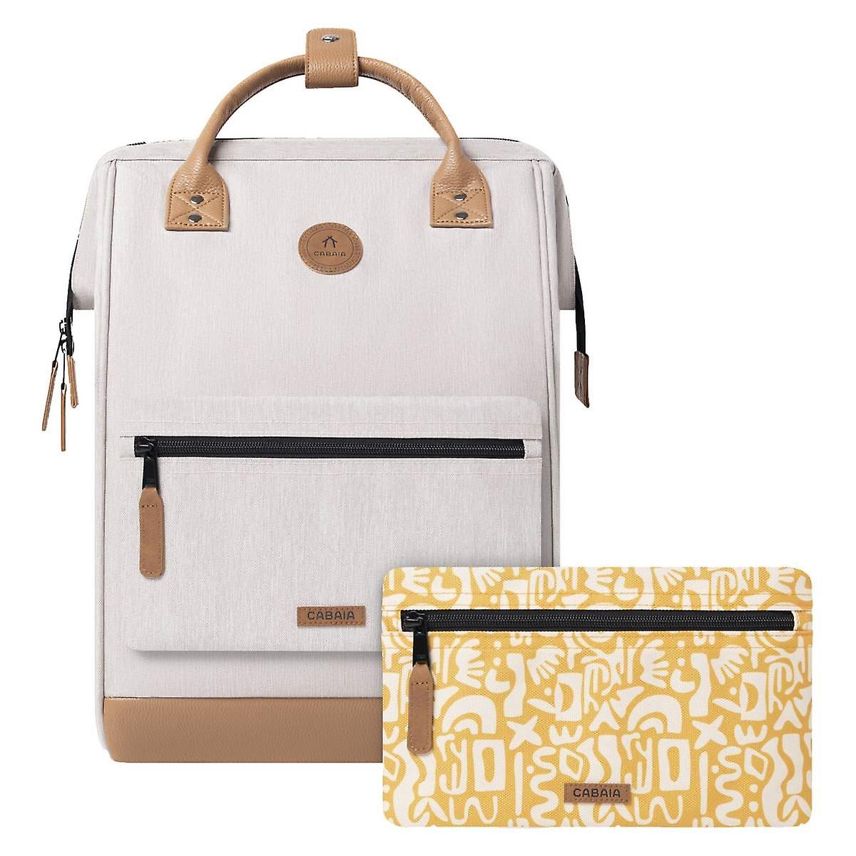 Cabaia Adventurer Melange Large Backpack - Arequipa Cream