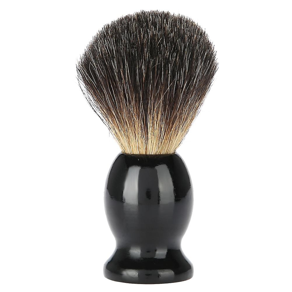 Portable Men's Shaving Brush with Wooden Handle, Barber Salon Tool