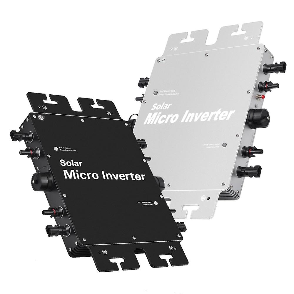 1400W Solar Grid Tie Inverter Input Dc22v-48v To Ac110v/220v Wvc On Grid Micro Power Inverter Wifi Version