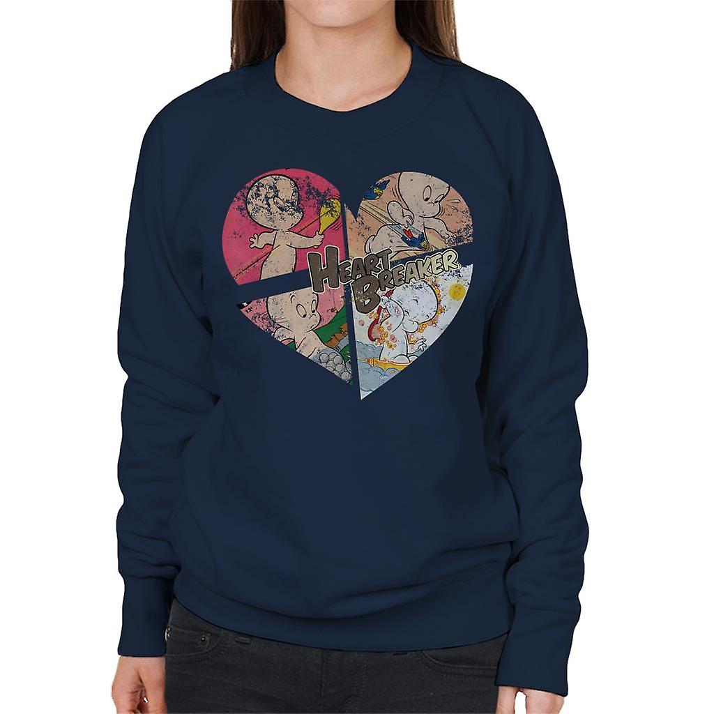 Casper The Friendly Ghost Heart Breaker Women's Sweatshirt