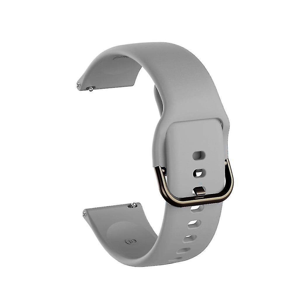 Grey Silicone B Watch Soft Sport Watchb Strap Bracelet