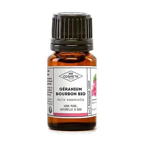 Organic essential oil of Geranium Bourbon 10 ml of essential oil