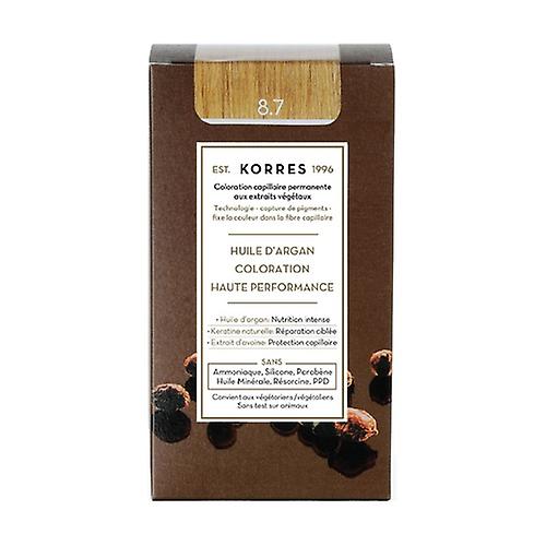 Permanent coloring argan oil, light brown blonde 8.7 1 unit