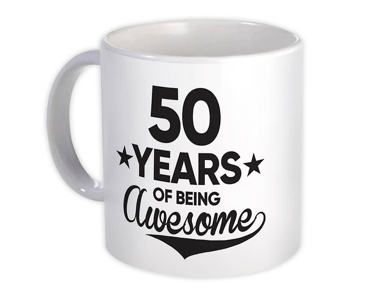 Cadeaumok: 50 jaar geweldig 50e