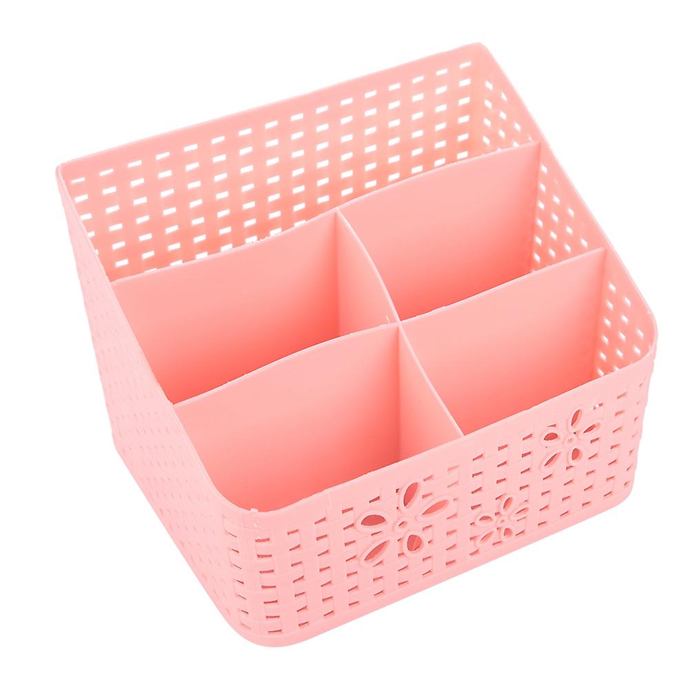 Classification Office Desktop Table Makeup Remote Control Hollow Storage Box